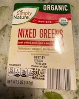 Mängden socker i Mixed Greens