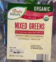 Mängden socker i Mixed greens