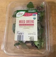 Mängden socker i Organic Mixed Greens