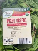 Mängden socker i Mixed greens