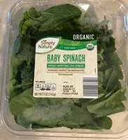 Mängden socker i Baby spinach