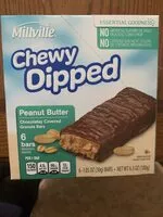 Mängden socker i Chewy Dipper Chocolatey Covered Granola Bars - Peanut Butter
