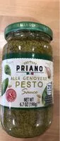Mängden socker i Alla genovese pesto