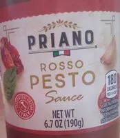 Mängden socker i Pesto rosso
