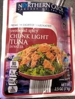 Mängden socker i Sweet and Spicy Chunk Light Tuna in water
