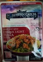 Mängden socker i Sweet and spicy chunk light tuna