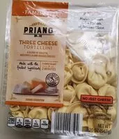 Mängden socker i Three Cheese Tortellini