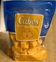 Mängden socker i Mild cheddar cheese cubes