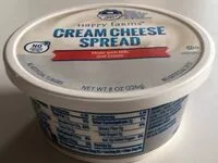 Mängden socker i Happy Farms Cream Cheese Spread