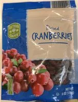 Mängden socker i Dried Cranberries
