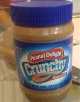 Mängden socker i Peanut delight crunchy peanut butter
