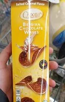 Mängden socker i Belgian chocolate waves