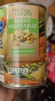 Mängden socker i Mixed Vegetables
