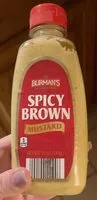 Mängden socker i Spicy brown mustard