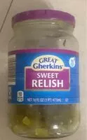 Mängden socker i Sweet Relish