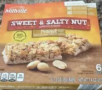 Mängden socker i Sweet and Saltynut granola bars