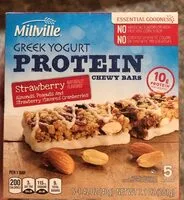 Mängden socker i Greek yogurt protein chewy bars