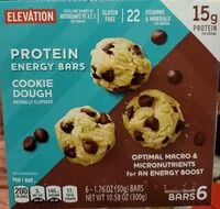 Mängden socker i Protein Energy Bars Cookie Dough