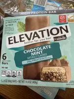 Mängden socker i Elevation Chocolate Mint Bars