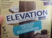 Mängden socker i Elevation Chocolate Coconut Bar