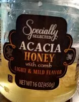 Mängden socker i Acacia honey with comb
