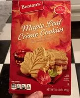 Mängden socker i Maple Leaf Crème Cookies