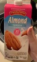 Mängden socker i Unsweetened Almond Milk