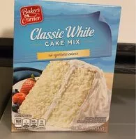 Mängden socker i Classic White Cake Mix