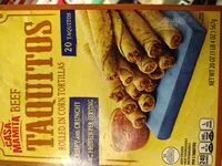 Mängden socker i Beef Taquitas