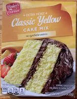 Mängden socker i Classic Yellow Cake Mix Extra Moist