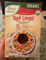 Mängden socker i Red Lentil Rotini