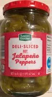 Mängden socker i Deli-sliced Hot Jalapeño peppers