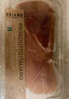 Mängden socker i Prosciutto italiano