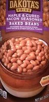Mängden socker i Maple and Cured Bacon Seasoned Baked Beans