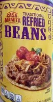 Mängden socker i Traditional refried beans