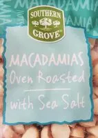 Mängden socker i Macadamias Oven Roasted with Sea Salt