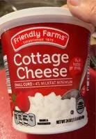 Mängden socker i Cottage cheese