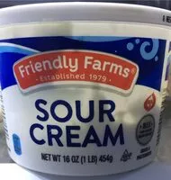 Mängden socker i Sour Cream