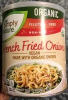 Mängden socker i Organic French Fried Onions
