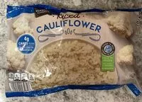 Mängden socker i Riced cauliflower