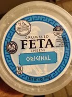 Mängden socker i Original Crumbled Feta Cheese