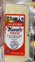 Mängden socker i Havarti cheese