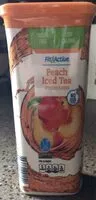 Mängden socker i peach ice tea
