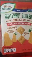 Mängden socker i Butternut squash crackers