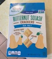 Mängden socker i Butternut Squash crackers