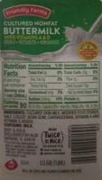 Mängden socker i Buttermilk