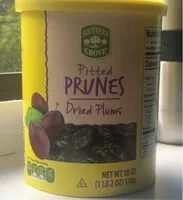 Mängden socker i Pitted prunes