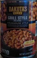 Mängden socker i Grill style Steakhouse style beans