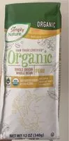 Mängden socker i Organic whole bean peru coffee