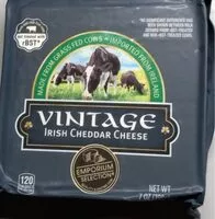 Mängden socker i Vintage Irish Cheddar Cheese